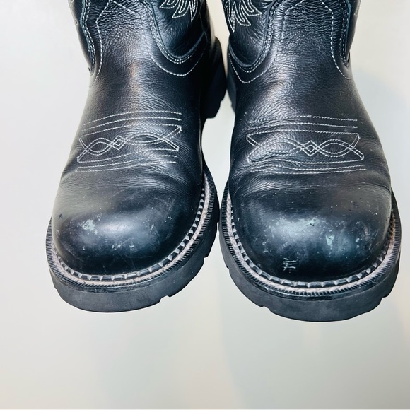 Ariat Fat Baby Western Boots Black 11B - Picture 4 of 8
